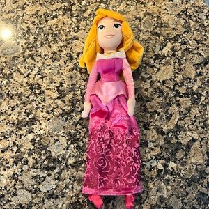 Disney 20” plush aurora sleeping beauty stuffed animal Disney store